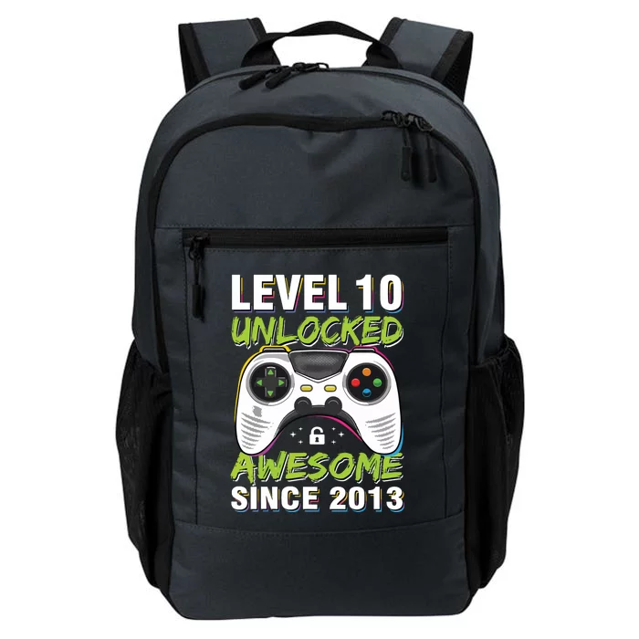 Level 10 Unlocked Awesome Since 2013 10th Birthday Gaming Daily Commute Backpack