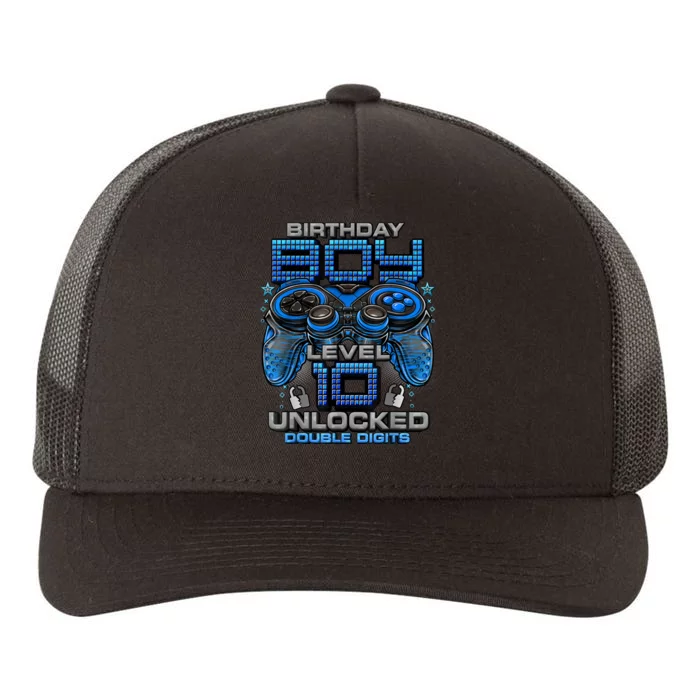 Level 10 Unlocked Awesome Since 2013 10th Birthday Gaming Yupoong Adult 5-Panel Trucker Hat