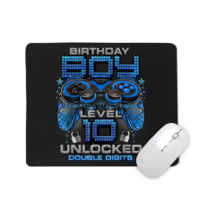 Level 10 Unlocked Awesome Since 2013 10th Birthday Gaming Mousepad