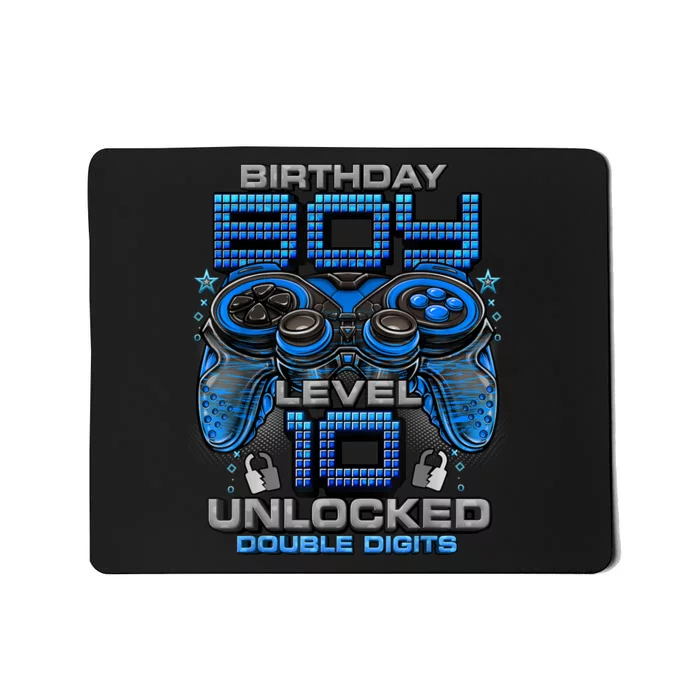 Level 10 Unlocked Awesome Since 2013 10th Birthday Gaming Mousepad