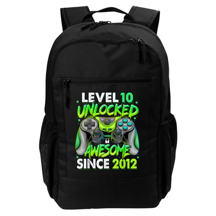 Level 10 Unlocked Awesome 2012 Video Game 10th Birthday Daily Commute Backpack