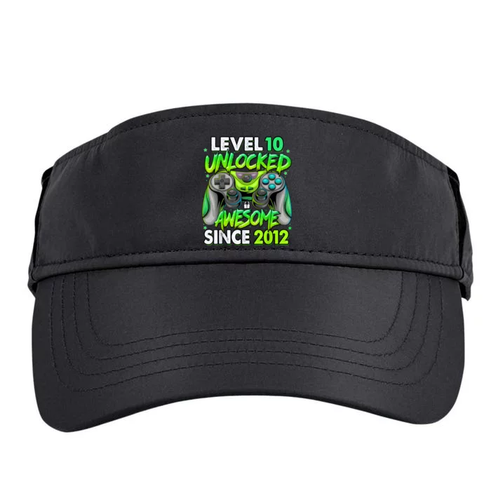 Level 10 Unlocked Awesome 2012 Video Game 10th Birthday Adult Drive Performance Visor