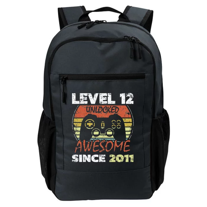 Level 12 Unlocked Awesome Since 2011 12th Birthday Gaming Daily Commute Backpack