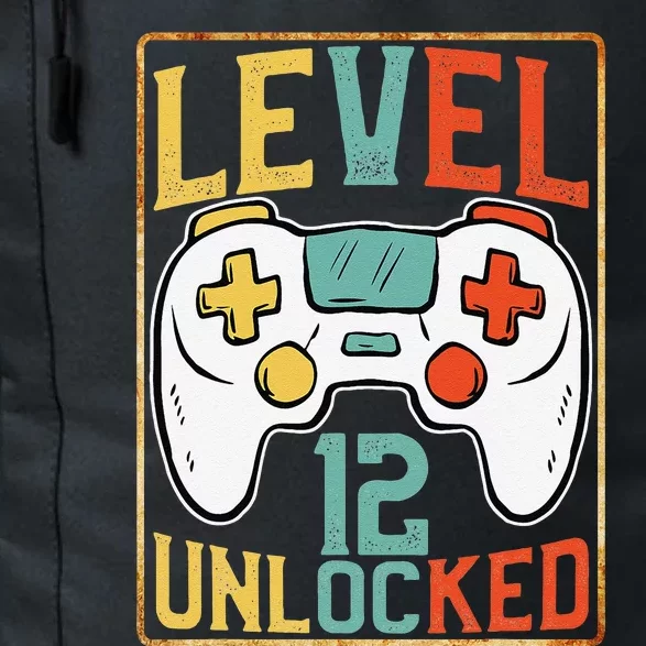 Level 12 Unlocked 12th Birthday Video Games Lover Gamer Daily Commute Backpack