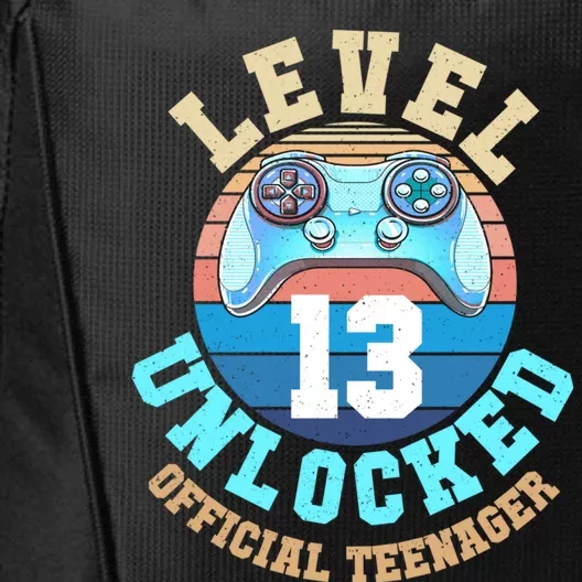 Level 13 Unlocked Video Game 13th Birthday City Backpack