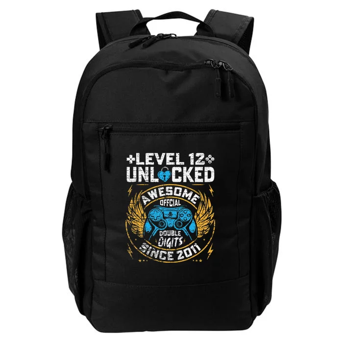 Level 12 Unlocked Since 2011 12nd Birthday Gaming Daily Commute Backpack