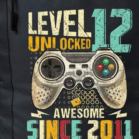 Level 12 Unlocked Officialnager 12th Birthday Gamer Daily Commute Backpack