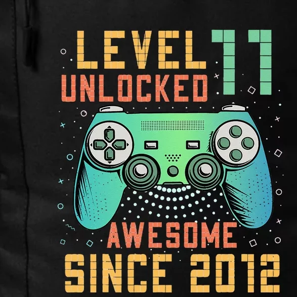 Level 11 Unlocked 11th Birthday 11 Year Old Boy Gifts Gamer Daily Commute Backpack