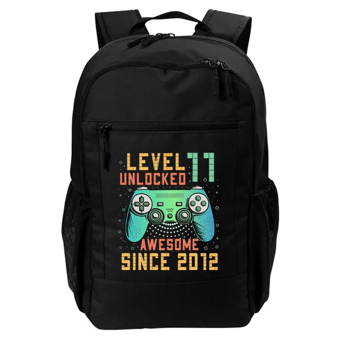 Level 11 Unlocked 11th Birthday 11 Year Old Boy Gifts Gamer Daily Commute Backpack