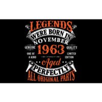 Legend 1963 Vintage 60th Birthday Born In November 1963 Bumper Sticker