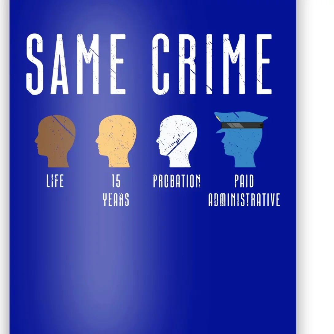 Life 15 Years Same Crime Funny Activist Social Justice Gift Poster