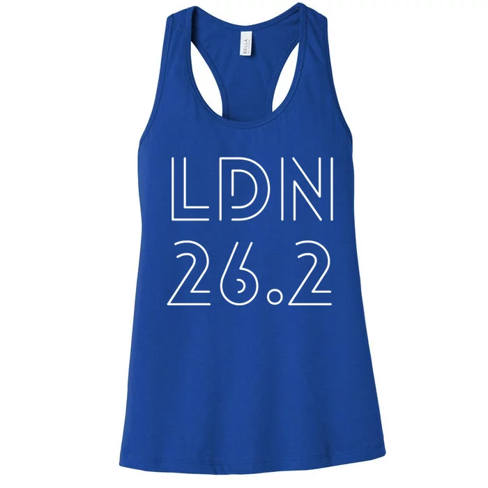 London 26 2 Marathon Gift Women's Racerback Tank