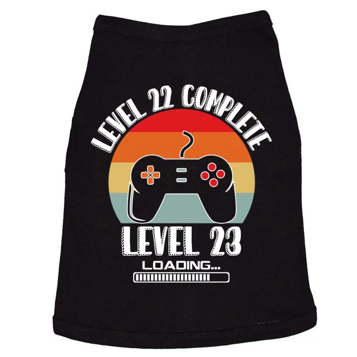 Level 22 Complete Level 23 Loading Vintage Birthday Video Game Doggie Tank