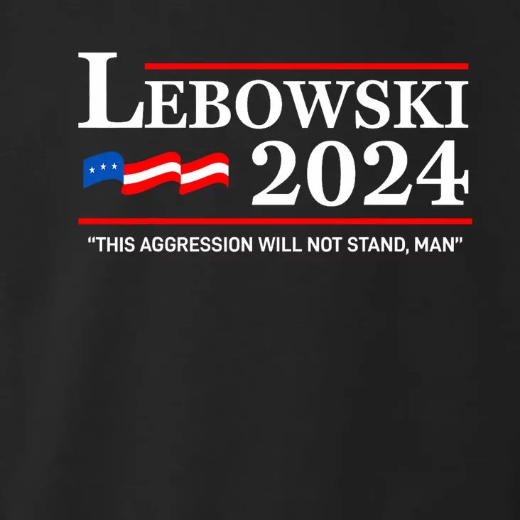 Lebowski 2024 Election Vote Funny Toddler Hoodie