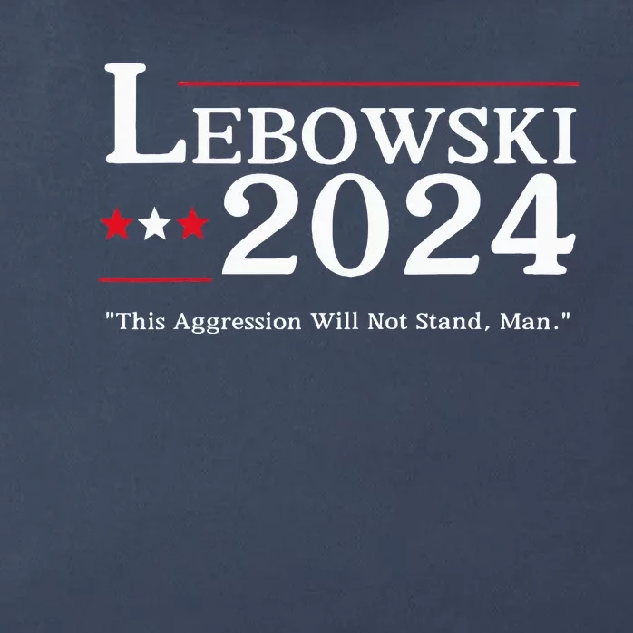 Lebowski 2024 Election Vote Funny Zip Tote Bag