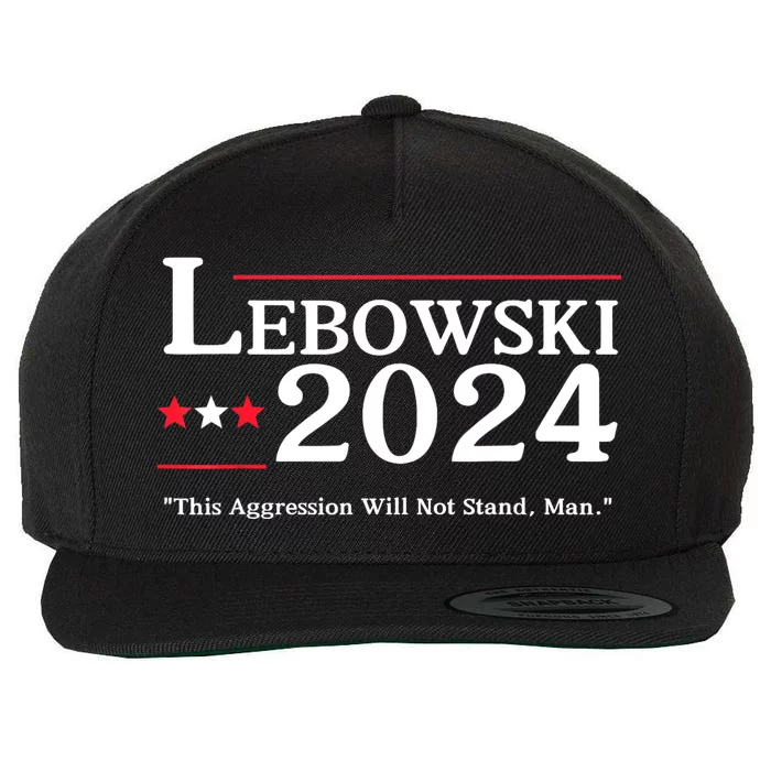 Lebowski 2024 Election Vote Funny Wool Snapback Cap