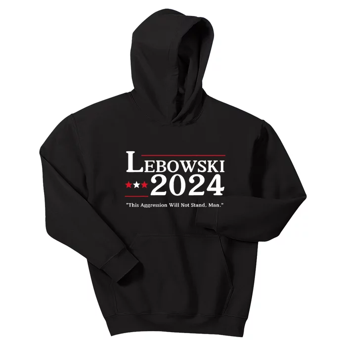 Lebowski 2024 Election Vote Funny Kids Hoodie