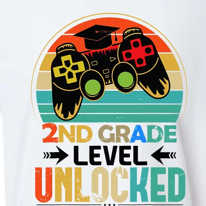 Level 2nd Grade Unlocked Back To School First Day Sueded Cloud Jersey T-Shirt