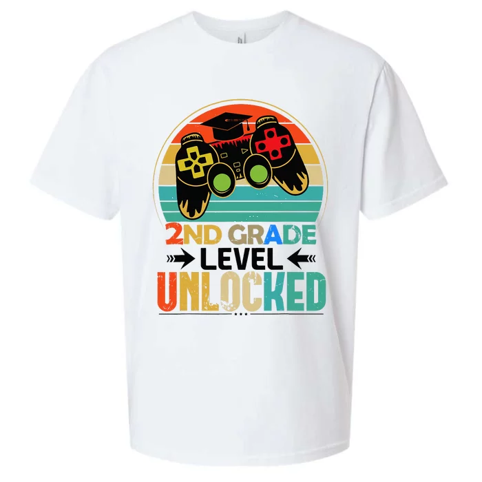 Level 2nd Grade Unlocked Back To School First Day Sueded Cloud Jersey T-Shirt