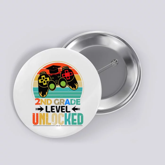 Level 2nd Grade Unlocked Back To School First Day Button