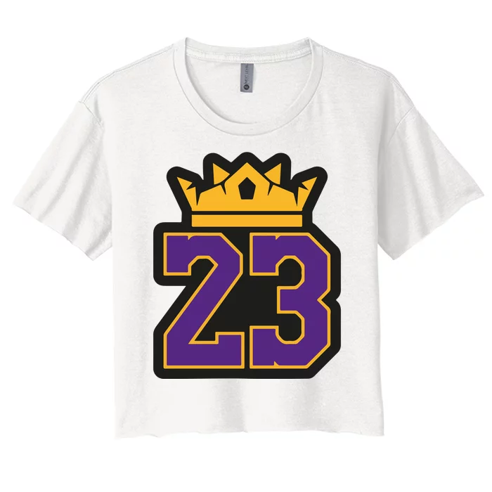 Lebron 23 King Jersey Women's Crop Top Tee