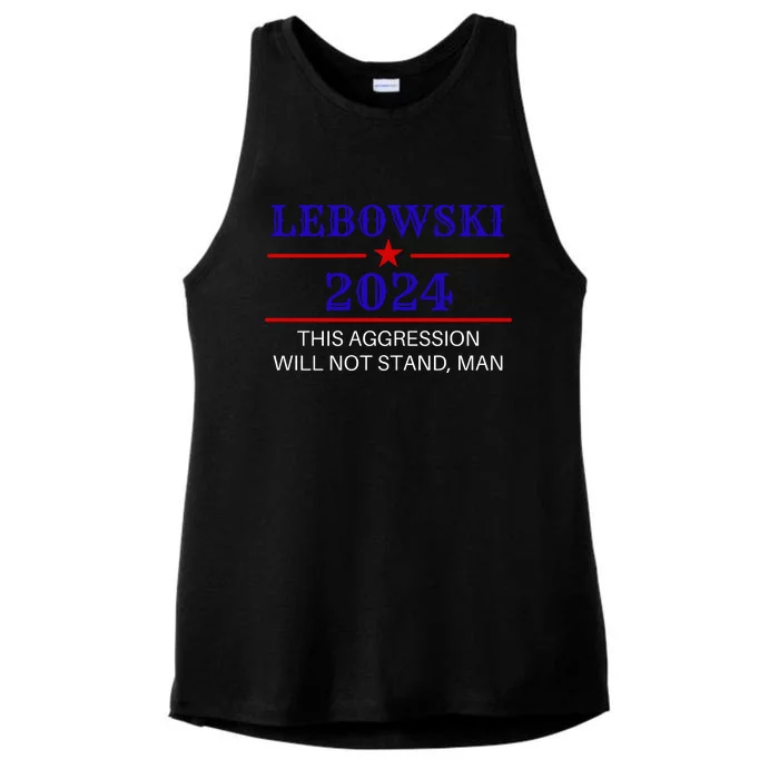 Lebowski 2024 Ladies Tri-Blend Wicking Tank