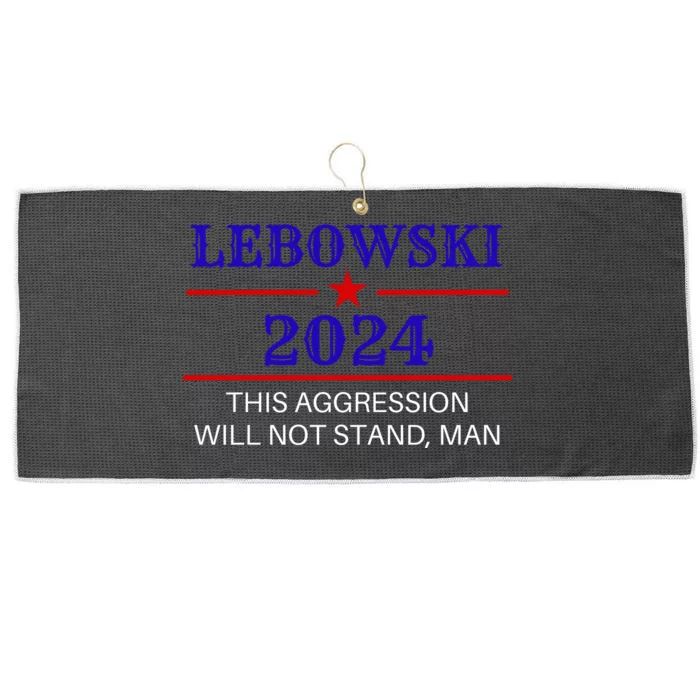 Lebowski 2024 Large Microfiber Waffle Golf Towel