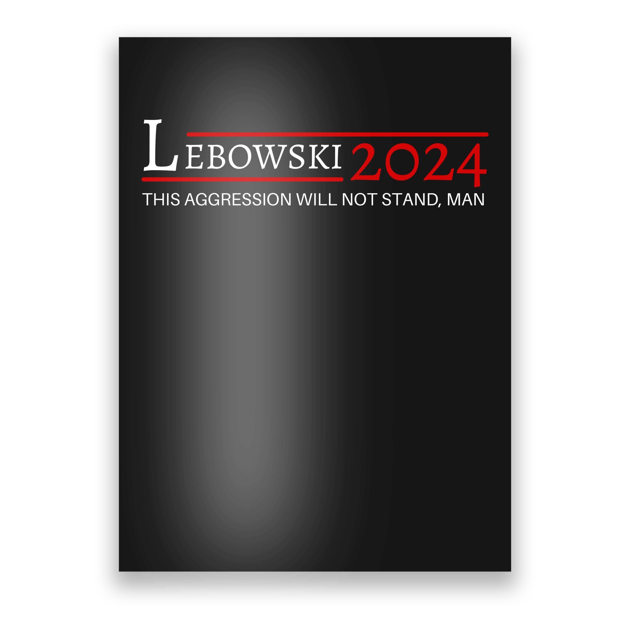 Lebowski 2024 Poster TeeShirtPalace