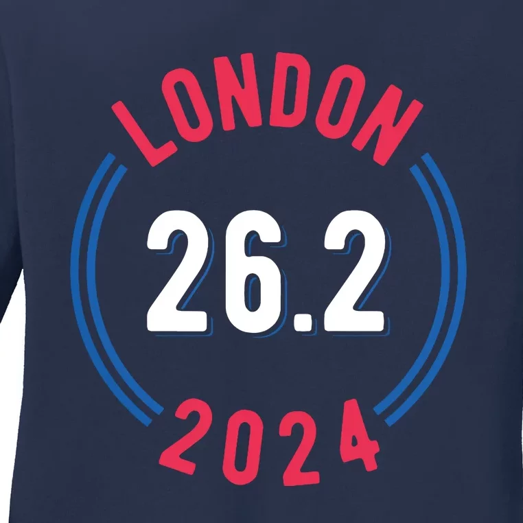 London 2024 Marathon 262 Ladies Long Sleeve Shirt