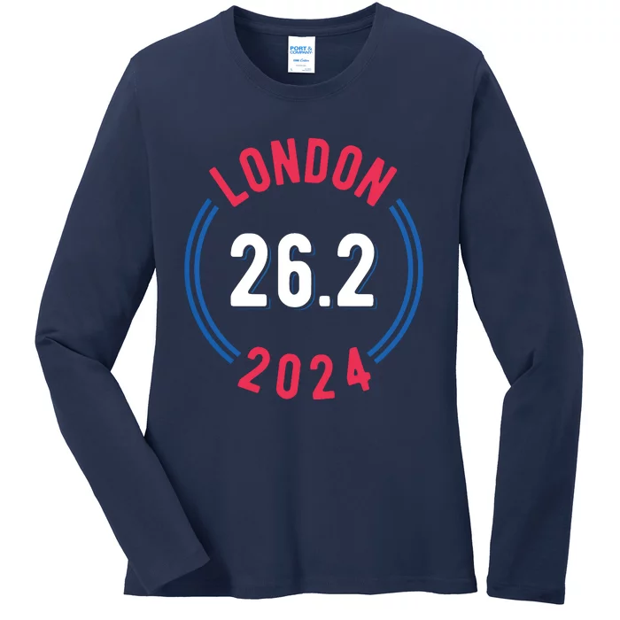 London 2024 Marathon 262 Ladies Long Sleeve Shirt