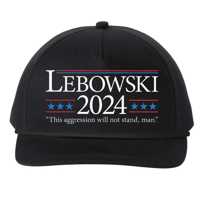 Lebowski 2024 Political Election Vote 2024 Snapback Five-Panel Rope Hat