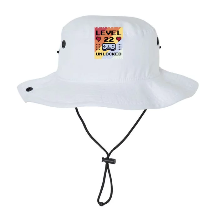 Level 22 Unlocked Birthday Legacy Cool Fit Booney Bucket Hat