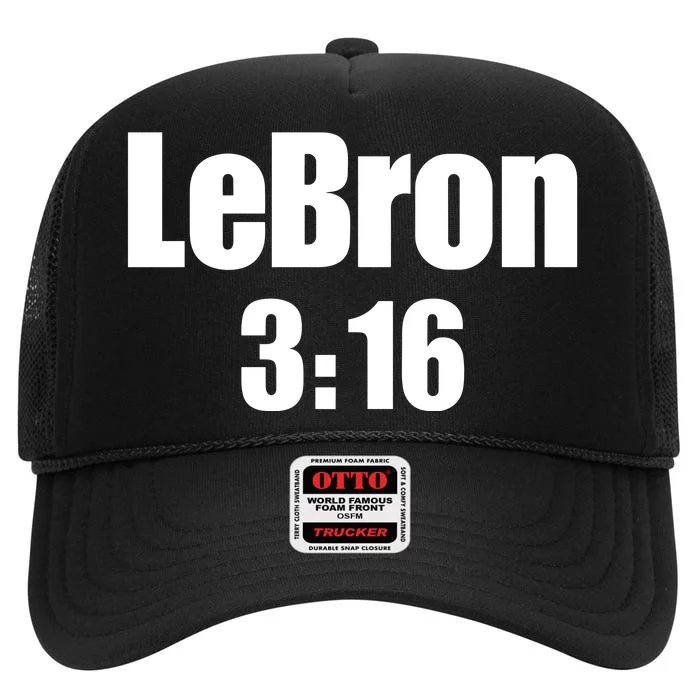 Lebron 3 16 High Crown Mesh Trucker Hat