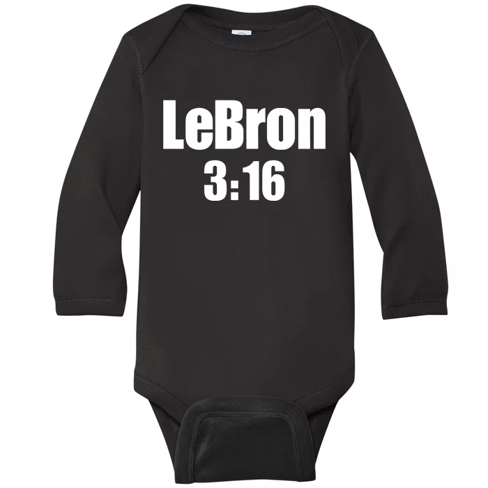 Lebron 3 16 Baby Long Sleeve Bodysuit