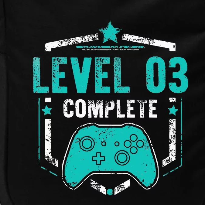 Level 3 Complete Video Game Anniversary Gift Impact Tech Backpack