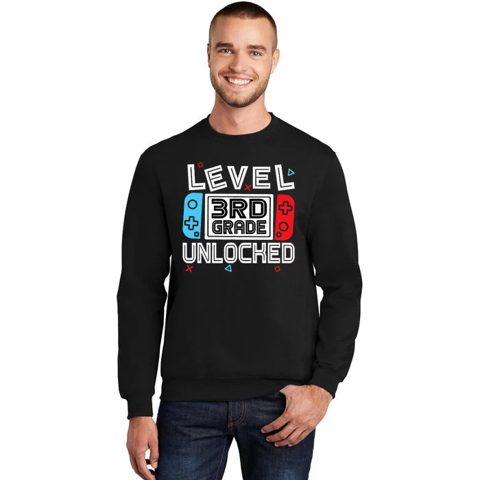 Level 3rd Grade Unlocked Back To School First Day Sweatshirt