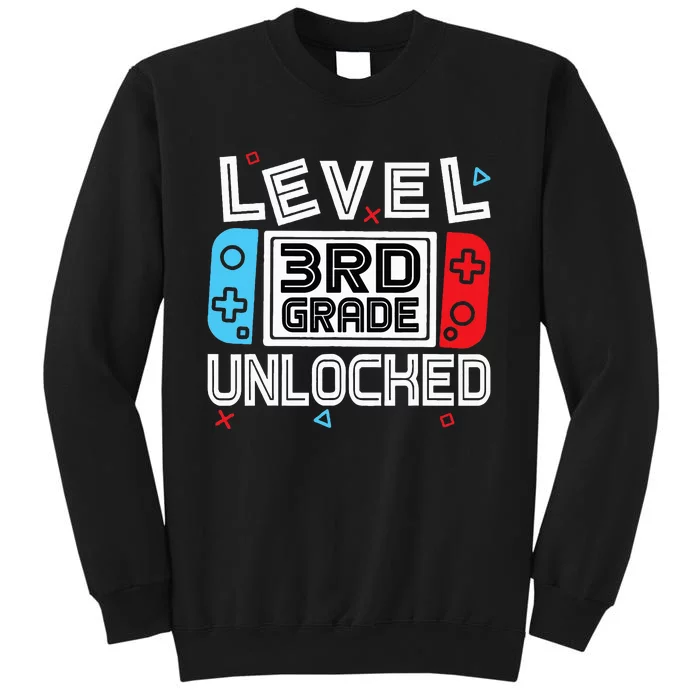 Level 3rd Grade Unlocked Back To School First Day Sweatshirt