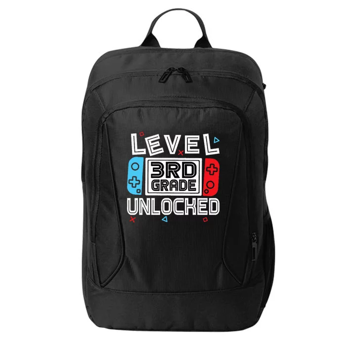 Level 3rd Grade Unlocked Back To School First Day City Backpack