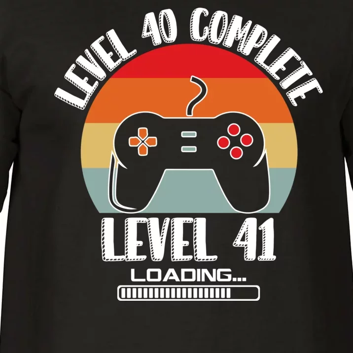 Level 40 Complete Level 41 Loading Vintage Birthday Video Game Comfort Colors T-Shirt