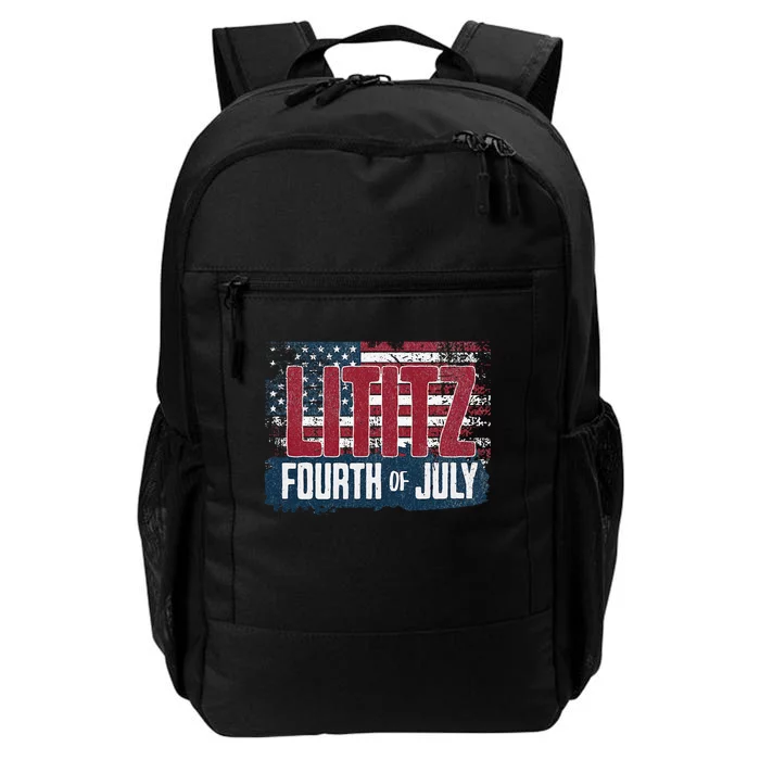 Lititz 4th Of July Flag Daily Commute Backpack