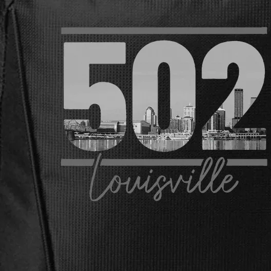 Louisville 502 Area Code Skyline Kentucky Pride City Backpack