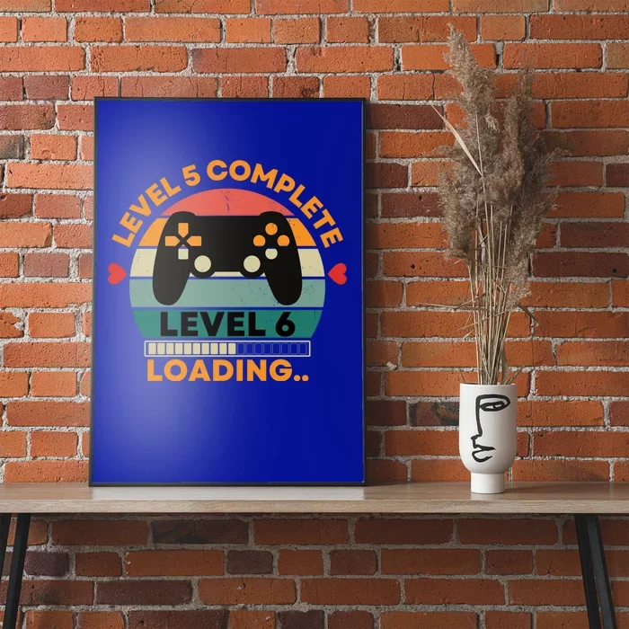 Level 5 Complete Level 6 Loading 5th Wedding Anniversary Gift Poster