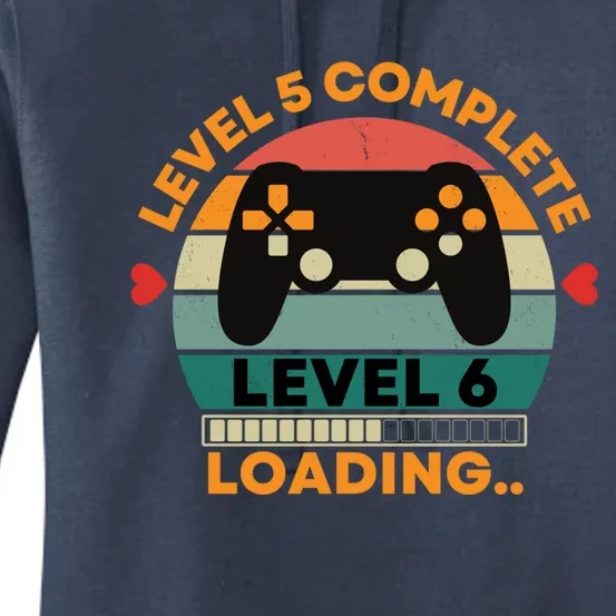 Level 5 Complete Level 6 Loading 5th Wedding Anniversary Gift Women's Pullover Hoodie