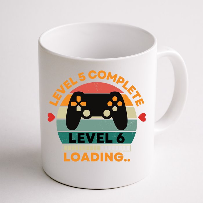 Level 5 Complete Level 6 Loading 5th Wedding Anniversary Gift Front & Back Coffee Mug