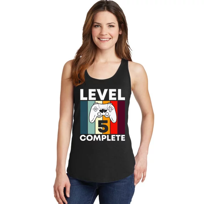 Level 5 Complete 5th Year Wedding Anniversary Gift For Him Ladies Essential Tank