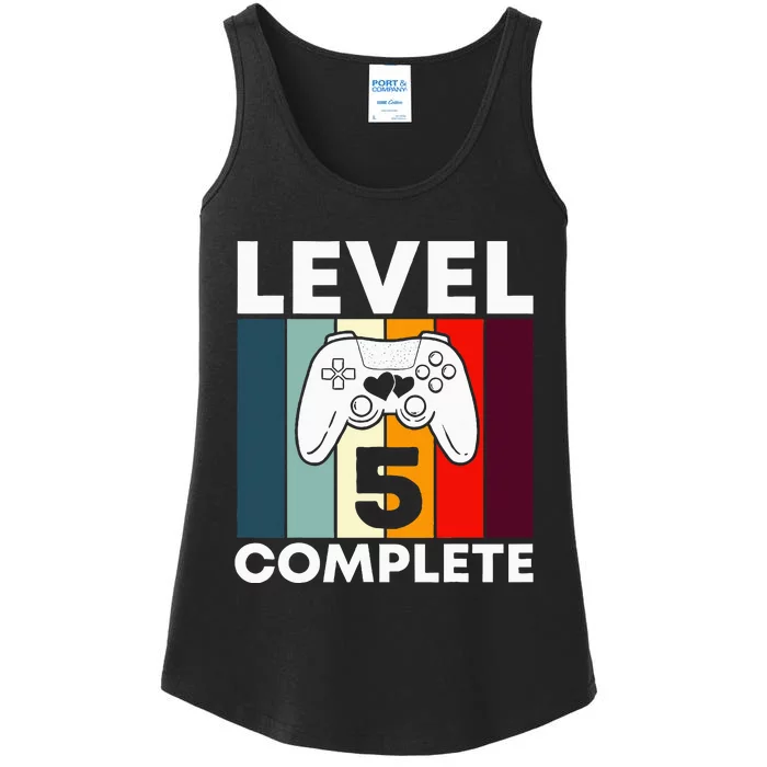 Level 5 Complete 5th Year Wedding Anniversary Gift For Him Ladies Essential Tank