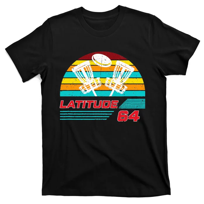 Latitude 64 Disc Golf Retro Vintage T-Shirt