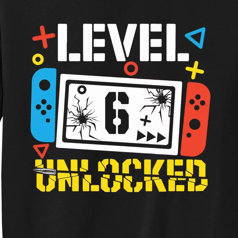 Level 6 Unlocked Gamer Birthday Sweatshirt