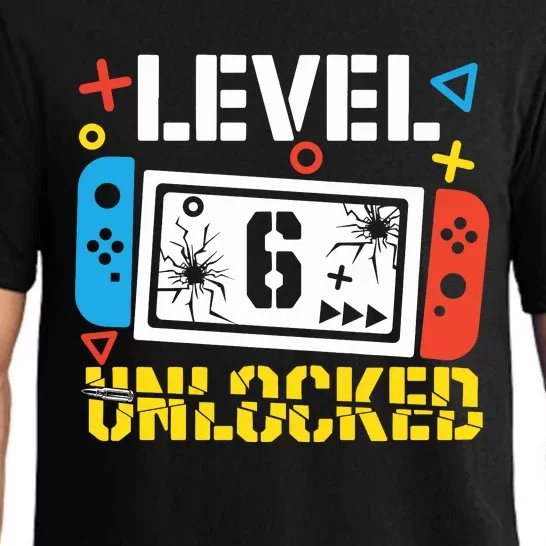 Level 6 Unlocked Gamer Birthday Pajama Set