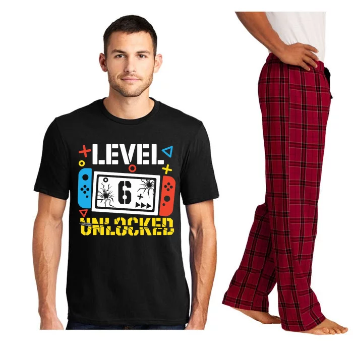 Level 6 Unlocked Gamer Birthday Pajama Set